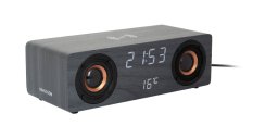 Radiobudík s nabíječkou smartphonů a Bluetooth reproduktorem 6059BK Karlsson 25cm