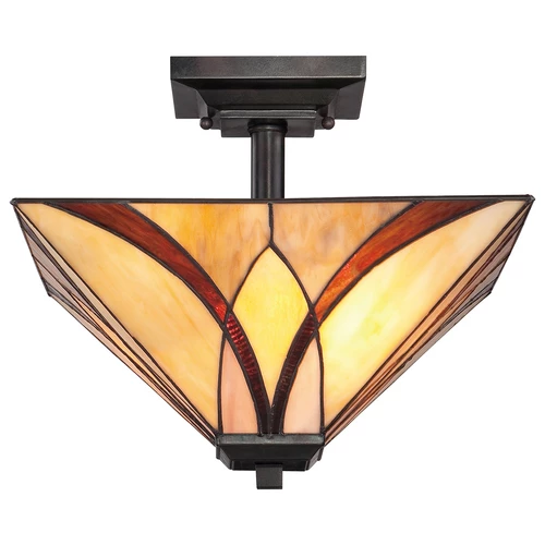 Tiffany stolní lampa ASHEVILLE