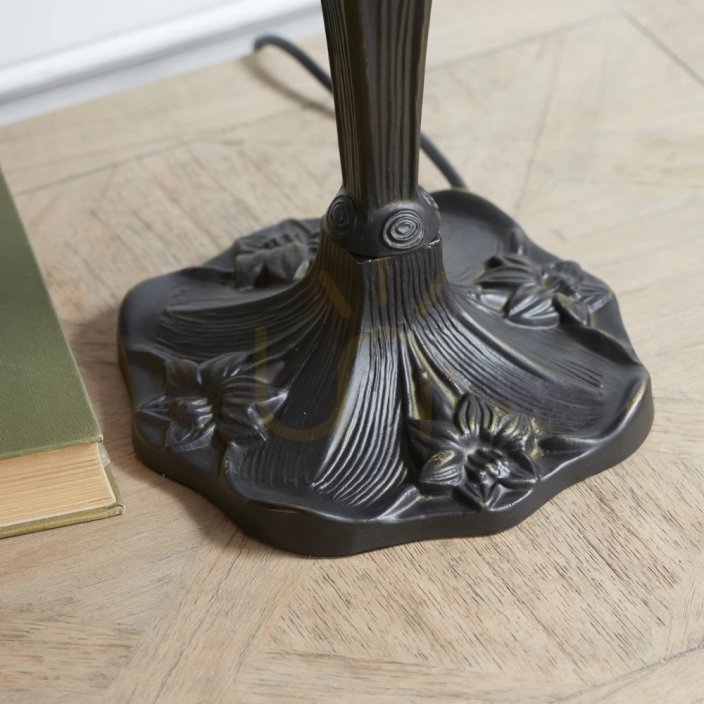 Dragonfly beige stolní lampa Tiffany 64085