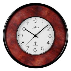 Designové nástěnné hodiny AT4540-18 Atlanta řízené signálem DCF 34cm