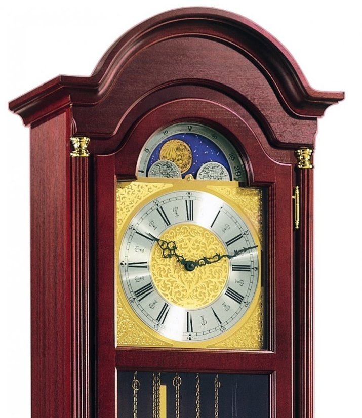 Kyvadlové hodiny podlahové Hermle 01079-030451 KENSINGTON