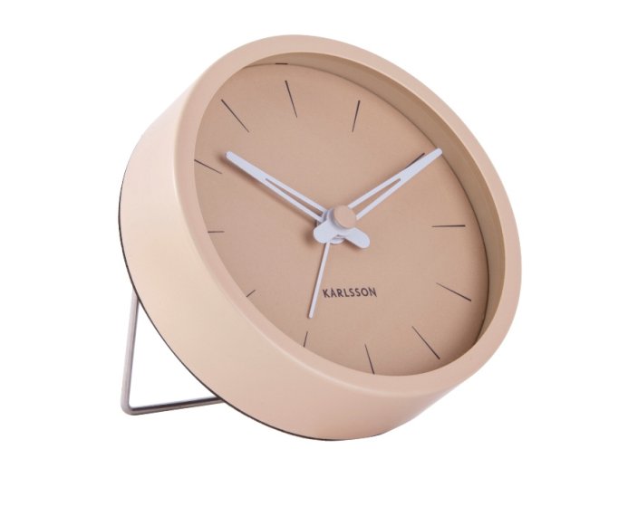 Designový budík 5835BR Karlsson 9cm