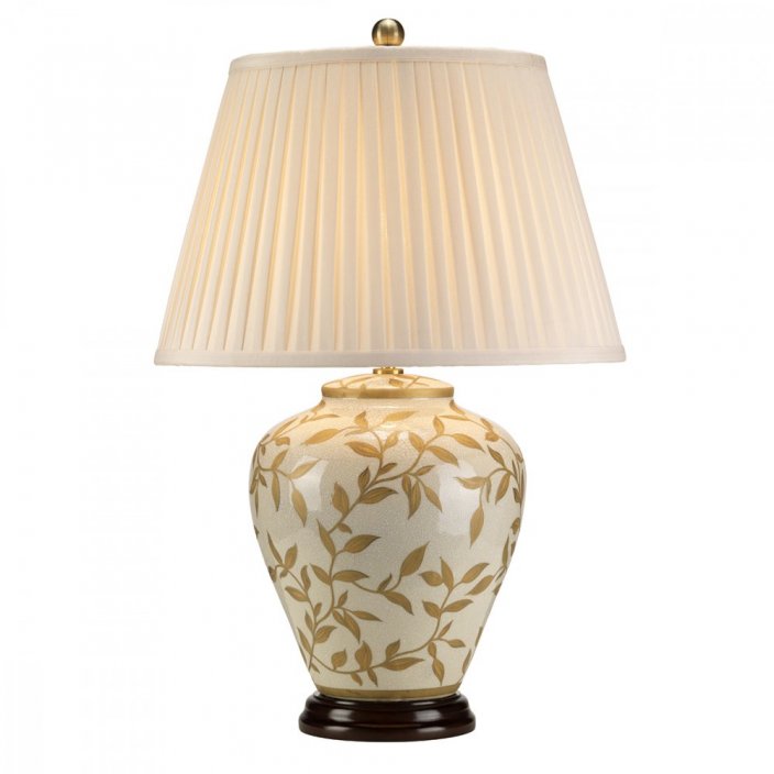 Lampa LEAVES BROWN/GOLD