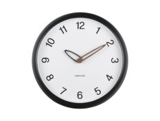 Designové nástěnné hodiny 6043BK Karlsson 30cm