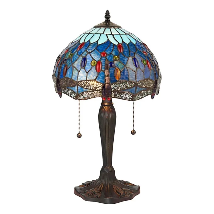 Dragonfly flame lampa Tiffany 64092