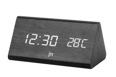 Digitální stolní hodiny JD9536 Lowell s budíkem 15cm
