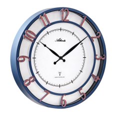 Designové nástěnné hodiny AT4547 Atlanta řízené signálem DCF 45cm