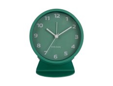 Stolní hodiny s budíkem 6082GR Karlssson 13cm