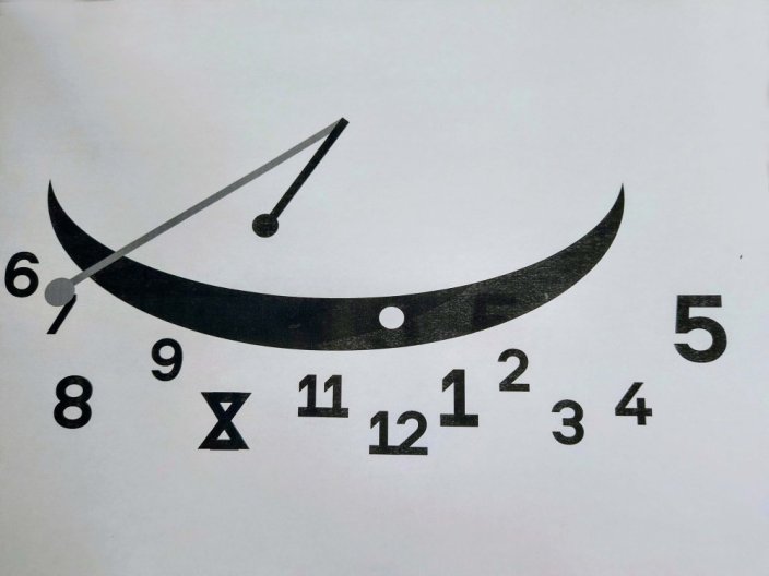 Sluneční hodiny SL517A