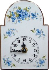 Hodiny porcelánové miniaturní MIN1