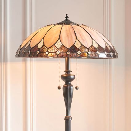 Brooklyn podlahová lampa Tiffany 63972