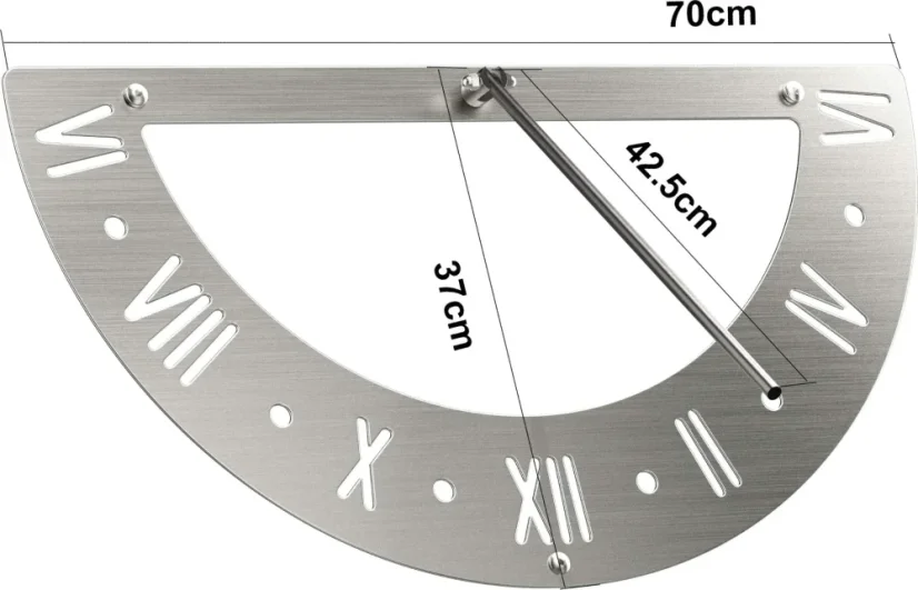 Sluneční hodiny SL610