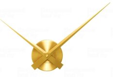 Designové nástěnné hodiny 4348GD Karlsson 48cm