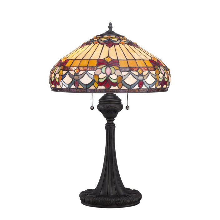 Tiffany stolní lampa BELLE FLEUR
