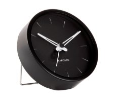 Designový budík 5835BK Karlsson 9cm