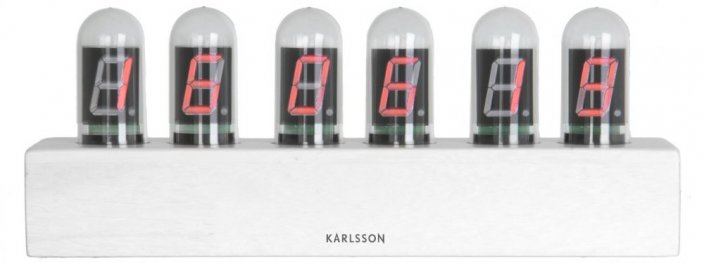 Designové digitální stolní hodiny 4205 Karlsson 28cm