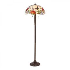 Butterfly podlahová lampa Tiffany 70944
