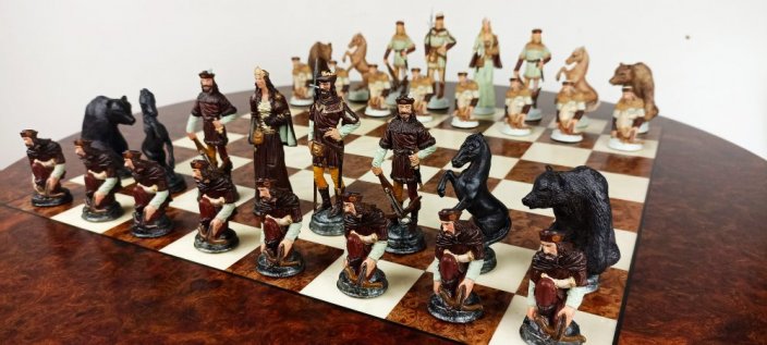 Šachové figury LOVECKÉ 3120