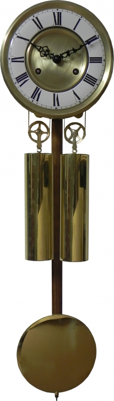 Stroj kyvadlový nástěnný půlový bicí - postaršený 1205-241